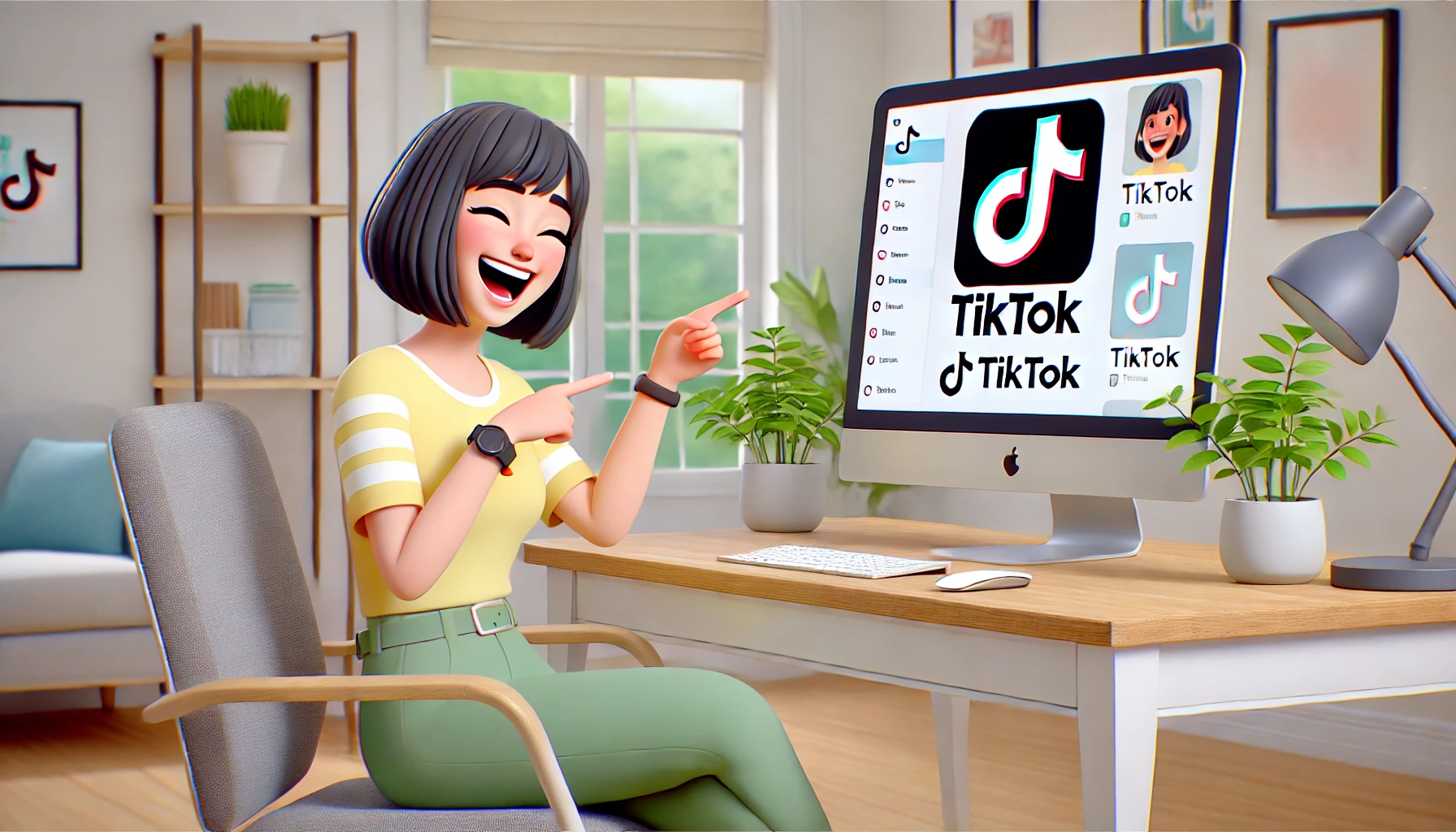 Tiktok representation for the attention span section of the Corporate Narration article.