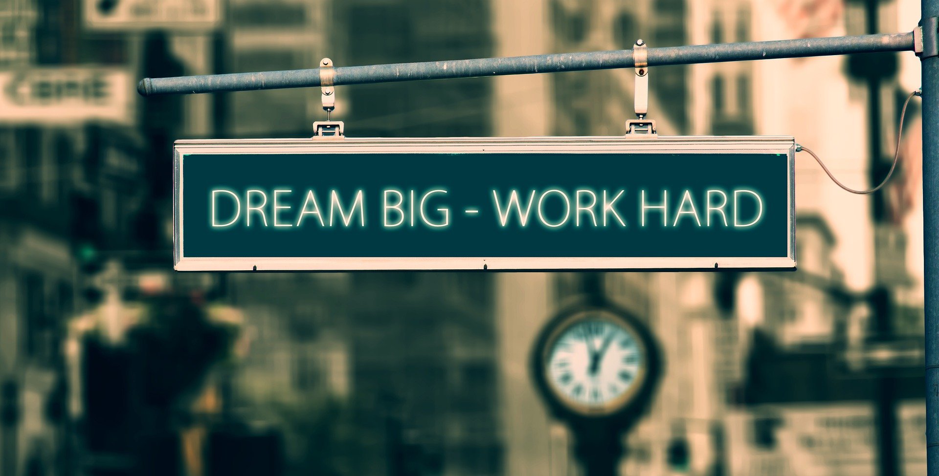 Dream big, work hard image reflecting the content of The persistent Voice Actor article.